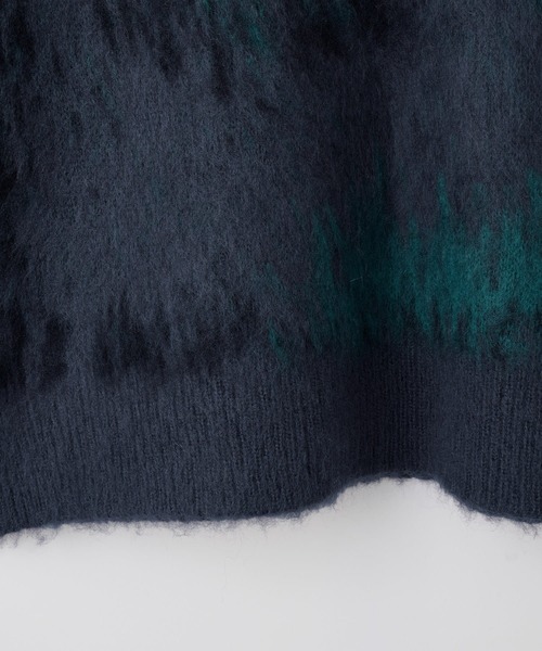 VELNUS(ベルナス)の「【VELNUS】Abstract loose shaggy design knit/アブストラクトルーズシャギーデザインニット(ニット/セーター・メンズ・ブルー/レッド/チャコールグレー・L/S/M)」の16枚目の写真