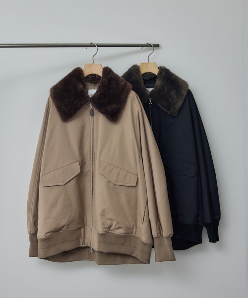 alo アロ　2way フード付きファージャケット alo アロ 2way フード付きファージャケット - メルカリ