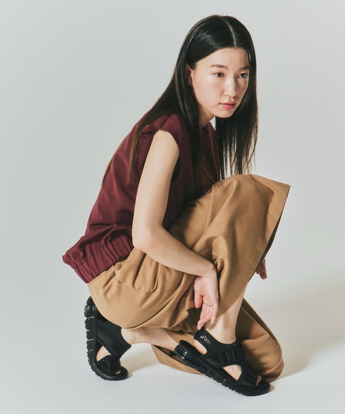 ASICS（アシックス）の「GEL-QUANTUM 90 SD / ゲルクォンタム 90 エスディー（サンダル・メンズ・ブラック×ブラック・24/23/30/29/22/28/27/26/25）」の14枚目の写真