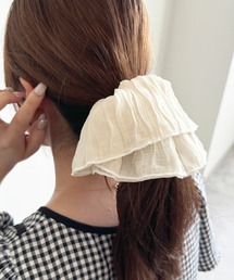 apres jour | 【apres jour×ARIAZ】シアーボリュームシュシュ(シュシュ)