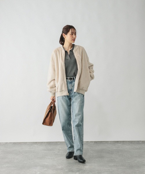 リバーシブルファーブルゾン/497161（ブルゾン）｜GLOBAL WORK