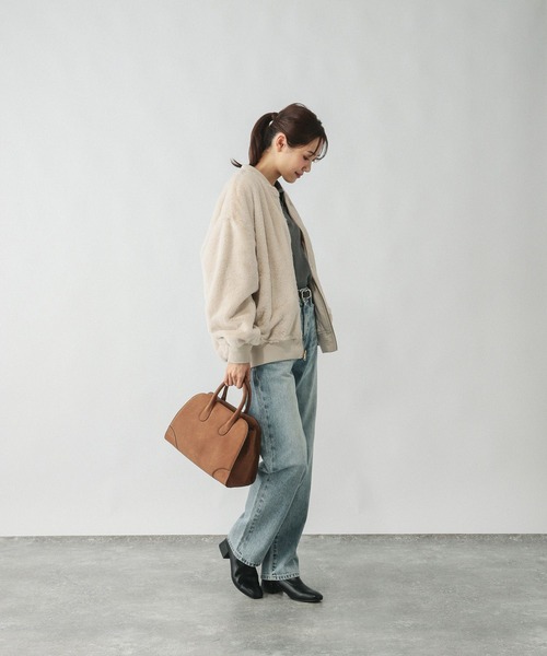 セール】リバーシブルファーブルゾン/497161（ブルゾン）｜GLOBAL WORK