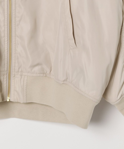 グローバルワーク/ベージュ・リバーシブル仕様フード付きボアコート/９号Ｍ/GLOBAL WORK GLOBAL WORK（グローバルワーク）の「リバーシブルボアブルゾン⁄909339