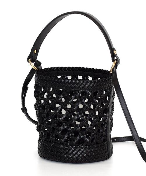 DRESSTERIOR(ドレステリア)の「【otonaMUSE5月号掲載/3WAY】メッシュ&キャンバス バケツBAG(ハンドバッグ・レディース・ブラック・00)」の11枚目の写真