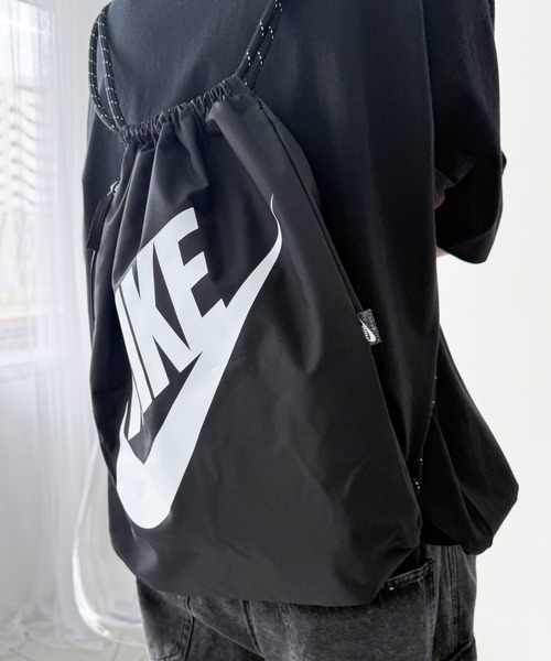 ∴WEGO/NIKE ヘリテージドローストリングジムサック（バックパック