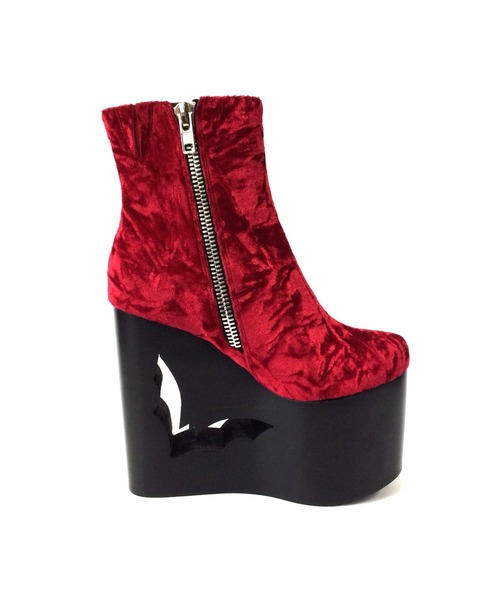 デザインヒール 厚底ショートブーツ Charla Tedrick│Jeffrey Campbell