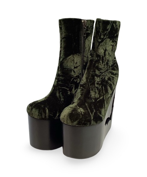 デザインヒール 厚底ショートブーツ Charla Tedrick│Jeffrey Campbell