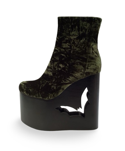 デザインヒール 厚底ショートブーツ Charla Tedrick│Jeffrey Campbell