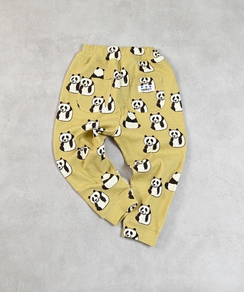 MARKEY'S（マーキーズ）の「ソウガラサルエルロングパンツ（スウェットパンツ・キッズ・ネイビー/ストライプ/ベージュ系その他/ホワイト系その他/オレンジ系その他/ブラック系その他・80/90/95/100/110/120/130）」の8枚目の写真