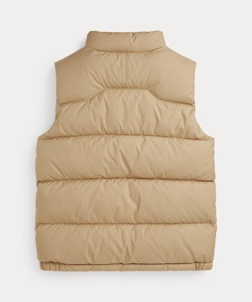 POLO RALPH LAUREN CHILDRENSWEAR(ポロ ラルフ ローレン チルドレンズウェア)の「キルテッド ダウン ベスト(ダウンベスト・キッズ・ブラウン系3・L/XL/S/M)」の3枚目の写真