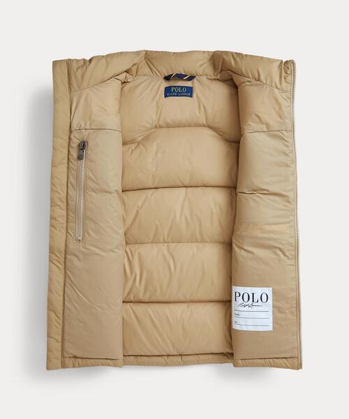 POLO RALPH LAUREN CHILDRENSWEAR(ポロ ラルフ ローレン チルドレンズウェア)の「キルテッド ダウン ベスト(ダウンベスト・キッズ・ブラウン系3・L/XL/S/M)」の6枚目の写真