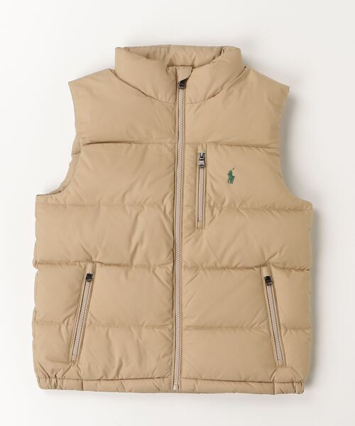 POLO RALPH LAUREN CHILDRENSWEAR(ポロ ラルフ ローレン チルドレンズウェア)の「キルテッド ダウン ベスト(ダウンベスト・キッズ・ブラウン系3・L/XL/S/M)」の7枚目の写真