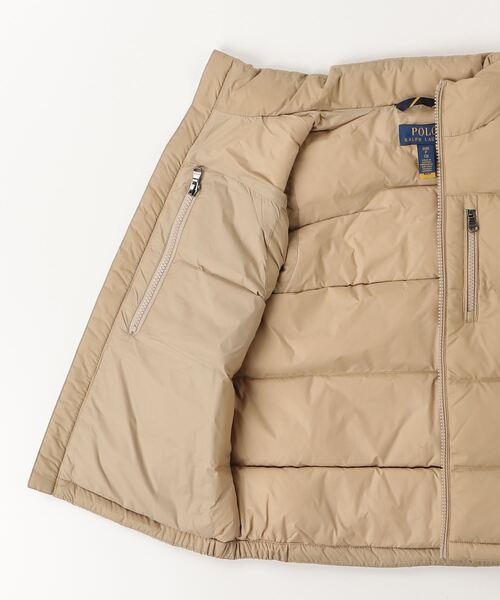 POLO RALPH LAUREN CHILDRENSWEAR(ポロ ラルフ ローレン チルドレンズウェア)の「キルテッド ダウン ベスト(ダウンベスト・キッズ・ブラウン系3・L/XL/S/M)」の2枚目の写真