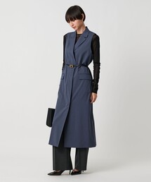 ネイビーフレア裾ワンピース UNITED　ARROWS ネイビーフレア裾ワンピース UNITED ARROWS フレアワンピースの