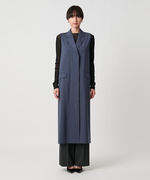 UNITED ARROWS(ユナイテッドアローズ)の「REOPEL ワンピース ‐ウォッシャブル‐(ワンピース・レディース・ベージュ/ネイビー・FREE)」の10枚目の写真