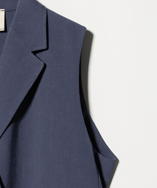 UNITED ARROWS(ユナイテッドアローズ)の「REOPEL ワンピース ‐ウォッシャブル‐(ワンピース・レディース・ベージュ/ネイビー・FREE)」の16枚目の写真