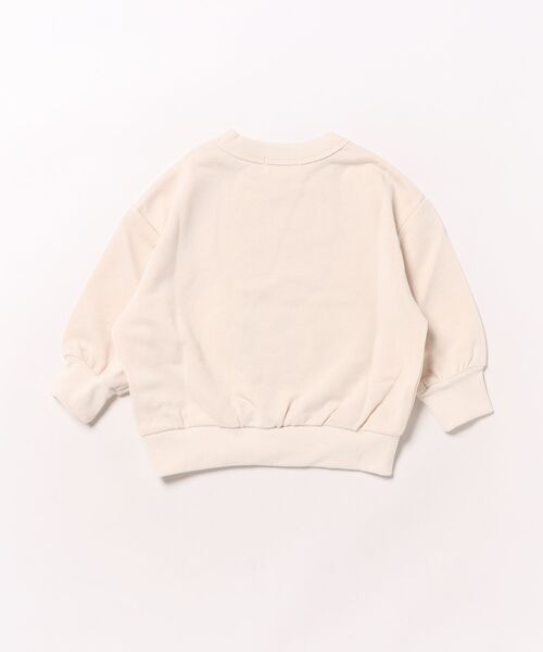 FOV（フォブ）の「フォブ F/B BEAR ビッグトレーナー（スウェット・キッズ・チャコールグレー/トップグレー/アイボリー・130cm/120cm/110cm/100cm/90cm）」の4枚目の写真