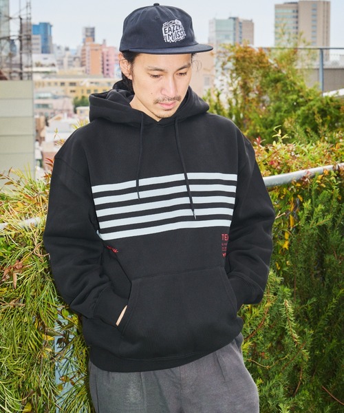 TENGA(テンガ)の「Tenga x Y.E.S Stripe Hoodie Black(パーカー・メンズ・ブラック・X-LARGE/LARGE/MEDIUM)」の4枚目の写真