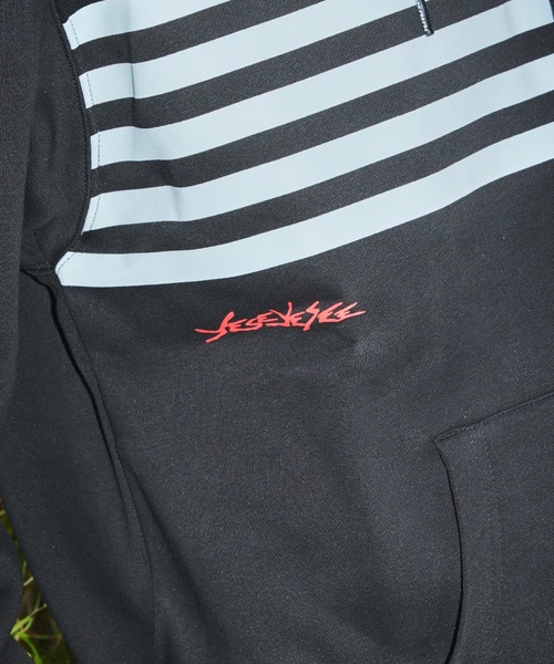 TENGA(テンガ)の「Tenga x Y.E.S Stripe Hoodie Black(パーカー・メンズ・ブラック・X-LARGE/LARGE/MEDIUM)」の9枚目の写真