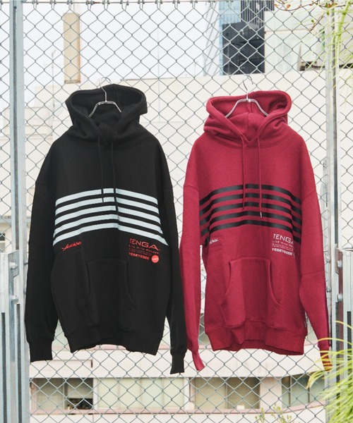 TENGA(テンガ)の「Tenga x Y.E.S Stripe Hoodie Black(パーカー・メンズ・ブラック・X-LARGE/LARGE/MEDIUM)」の16枚目の写真