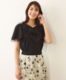tobechic 黒カットソー TO BE CHIC|トゥー ビー シックのTシャツ/カットソー通販