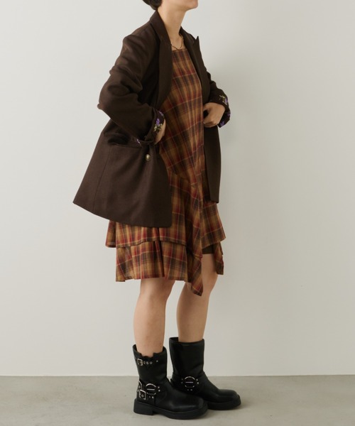 Unitage（ユニテージ）の「エンジニアミドルブーツ（ブーツ・レディース・ブラック/ブラウン・MEDIUM/LARGE）」の4枚目の写真