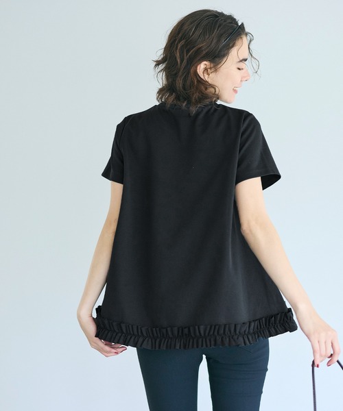 トップス kazu フリルヘムAライントップス（Tシャツ/カットソー）｜coca（coca