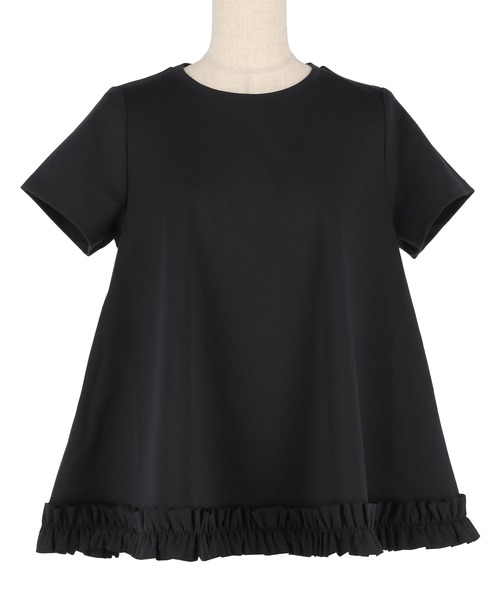 フリルヘムAライントップス（Tシャツ/カットソー）｜coca（coca