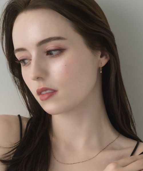 muku（ムク）の「PIERCE / DROP ZIRCONIA（ピアス（両耳用）・レディース・シルバー/ゴールド/シャンパン・FREE）」の18枚目の写真