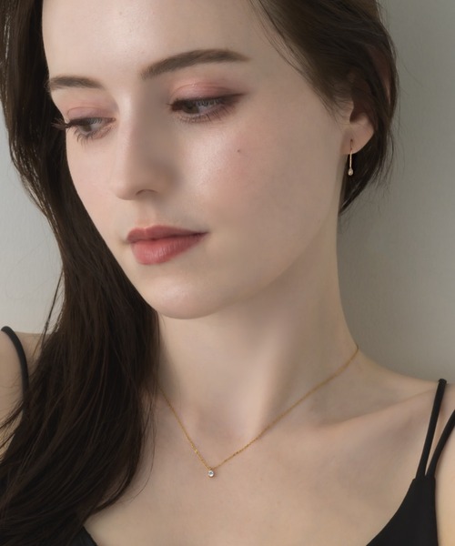muku（ムク）の「PIERCE / DROP ZIRCONIA（ピアス（両耳用）・レディース・シルバー/ゴールド/シャンパン・FREE）」の22枚目の写真