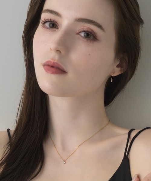 muku（ムク）の「PIERCE / DROP ZIRCONIA（ピアス（両耳用）・レディース・シルバー/ゴールド/シャンパン・FREE）」の20枚目の写真