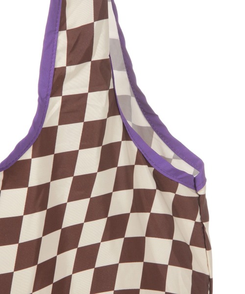 Fishs Eddy(フィッシュエディ)の「【Fishs Eddy(フィッシュエディ)】パッカブルエコバック(エコバッグ/サブバッグ・レディース・ホワイト/ブラウン・FREE)」の7枚目の写真