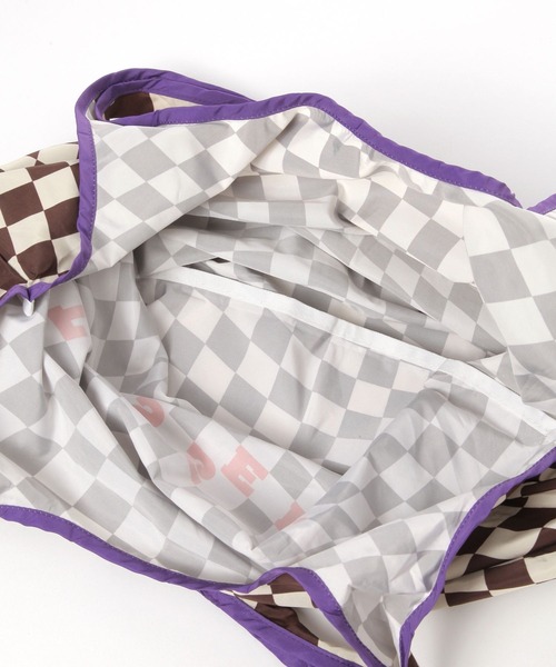 Fishs Eddy(フィッシュエディ)の「【Fishs Eddy(フィッシュエディ)】パッカブルエコバック(エコバッグ/サブバッグ・レディース・ホワイト/ブラウン・FREE)」の10枚目の写真