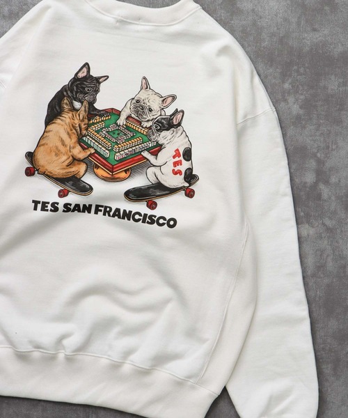 TES YAKUMAN CN SWEAT / クルーネックスウェット（スウェット）｜The