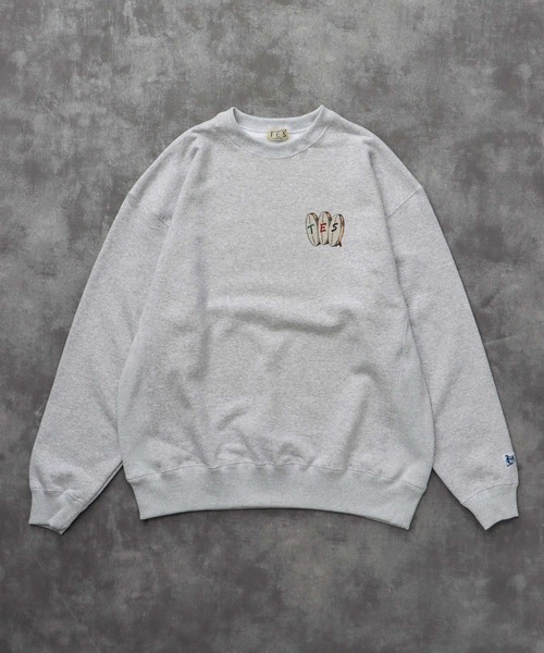 The Endless Summer(エンドレスサマー)の「TES YAKUMAN CN SWEAT / クルーネックスウェット(スウェット・メンズ・ホワイト/ベージュ/グレー・SMALL/MEDIUM/LARGE/X-LARGE)」の9枚目の写真