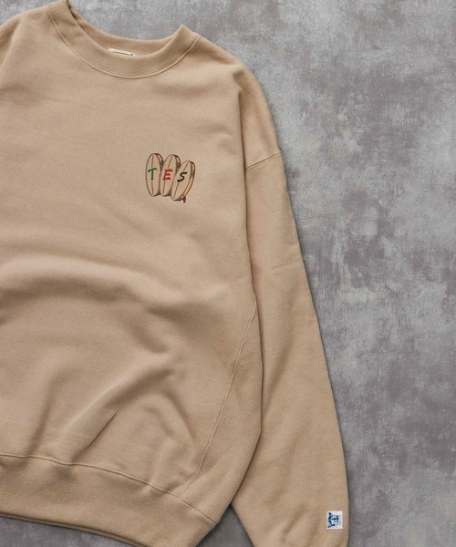 The Endless Summer(エンドレスサマー)の「TES YAKUMAN CN SWEAT / クルーネックスウェット(スウェット・メンズ・ホワイト/ベージュ/グレー・SMALL/MEDIUM/LARGE/X-LARGE)」の15枚目の写真