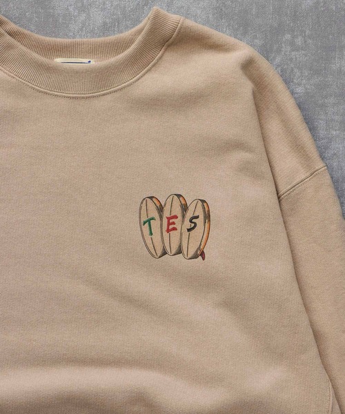 The Endless Summer(エンドレスサマー)の「TES YAKUMAN CN SWEAT / クルーネックスウェット(スウェット・メンズ・ホワイト/ベージュ/グレー・SMALL/MEDIUM/LARGE/X-LARGE)」の16枚目の写真