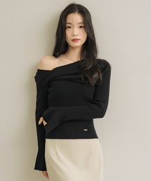 NEUNA | ツイストワンショルニット(ニット/セーター)