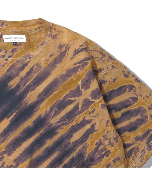 elephant TRIBAL fabrics（エレファントトライバルファブリックス）の「elephant TRIBAL fabrics TIE-DYE FAT T-SH（Tシャツ/カットソー・メンズ・ネイビー/キャメル・FREE）」の5枚目の写真