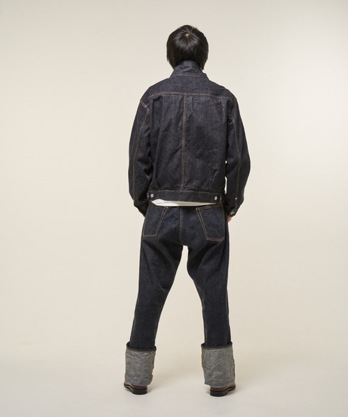 EFFECTEN(エフェクテン)の「【EFFECTEN】TYPE-6 DENIM PANTS(デニムパンツ・メンズ・インディゴブルー・MEDIUM/LARGE)」の2枚目の写真