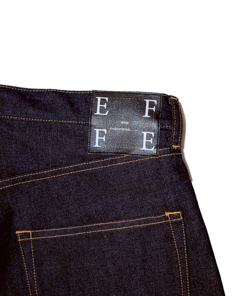 EFFECTEN(エフェクテン)の「【EFFECTEN】TYPE-6 DENIM PANTS(デニムパンツ・メンズ・インディゴブルー・MEDIUM/LARGE)」の10枚目の写真