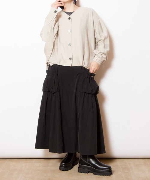 セール】バックギャザーブラウス（シャツ/ブラウス）｜OSMOSIS