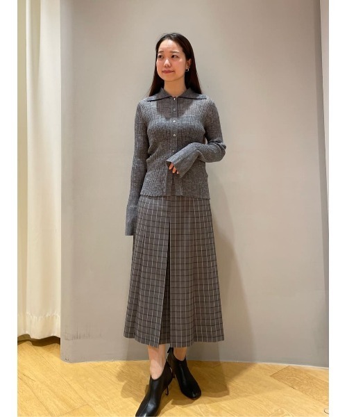 セール】ESTNATION / ボックスプリーツフレアスカート（スカート