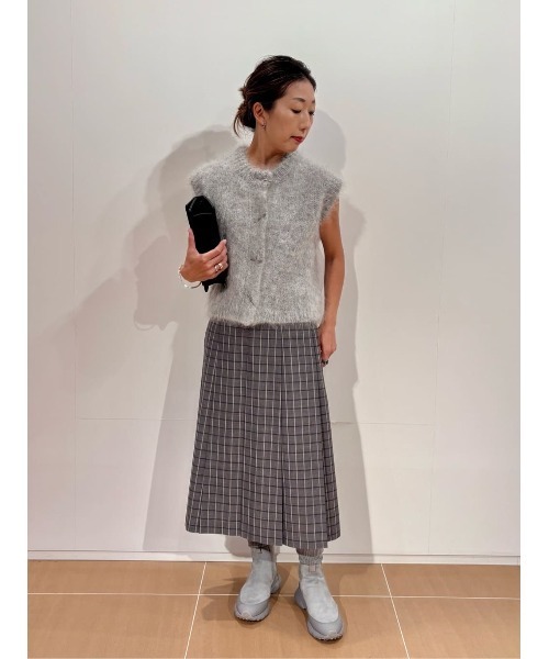 ESTNATIONボックスプリーツフレアスカート ESTNATION / ボックスプリーツフレアスカート｜ESTNATION ONLINE STORE