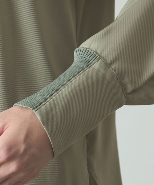 CAST:（キャストコロン）の「【着回し抜群】アシンメトリーボウタイブラウス（シャツ/ブラウス・レディース・ネイビー/グリーン/オフホワイト・S/M）」の13枚目の写真