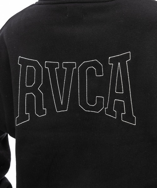 RVCA(ルーカ)の「【RVCA/ルーカ】24AW RVCA STITCH ZIP HOOD/バックプリントロゴプルオーバーパーカー・フーディー(パーカー・レディース・ブラック・MEDIUM)」の6枚目の写真
