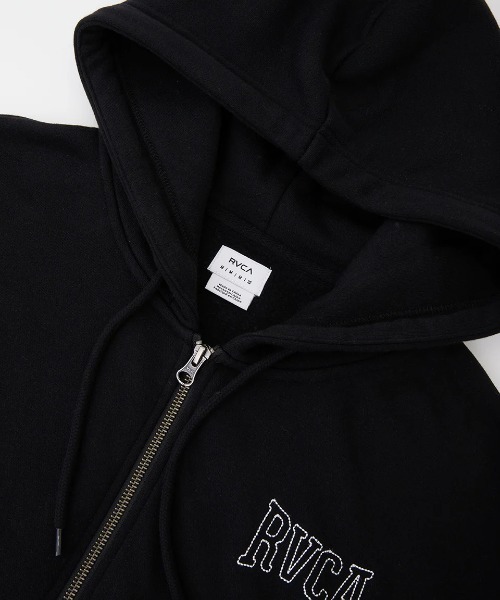 RVCA(ルーカ)の「【RVCA/ルーカ】24AW RVCA STITCH ZIP HOOD/バックプリントロゴプルオーバーパーカー・フーディー(パーカー・レディース・ブラック・MEDIUM)」の8枚目の写真