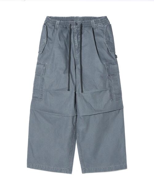 MANASTASH（マナスタッシュ）の「MANASTASH/マナスタッシュ/CANVAS MANATROOPER PT（カーゴパンツ・メンズ・ライトグレー/ブラック/タン・L/XL/S/M）」の2枚目の写真