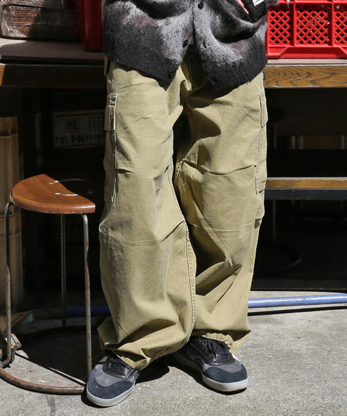 MANASTASH（マナスタッシュ）の「MANASTASH/マナスタッシュ/CANVAS MANATROOPER PT（カーゴパンツ・メンズ・ライトグレー/ブラック/タン・L/XL/S/M）」の4枚目の写真