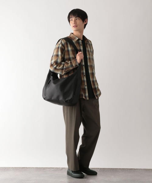 GLOBAL WORK（グローバルワーク）の「アーバンシャツ/576419（シャツ/ブラウス・メンズ・チャコールグレー/ブラック/オリーブ/ブラウン系/ブラック系1/モカ/ブルー・XXL/XL/L/S/XS/M/3XL）」の17枚目の写真